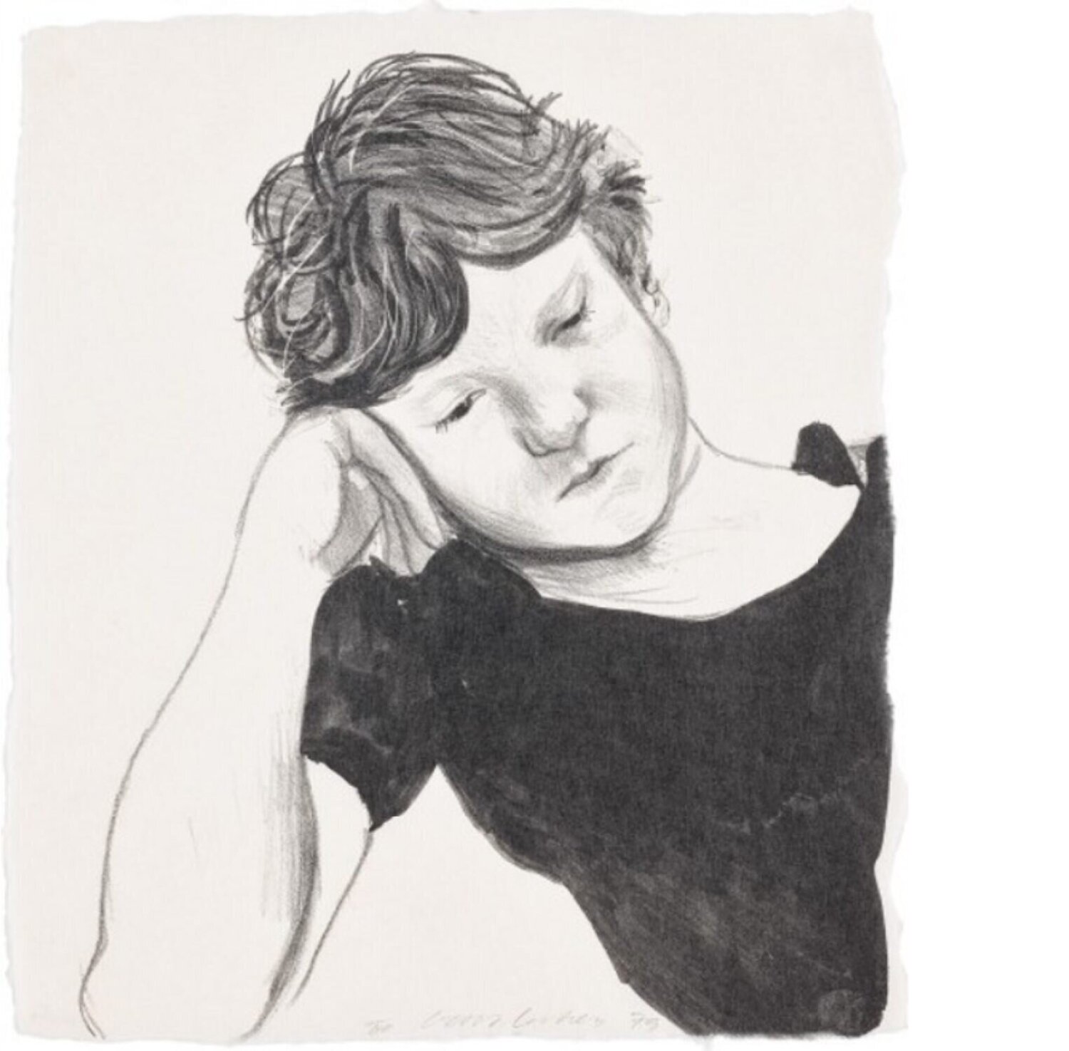 Byron On Hand David Hockney