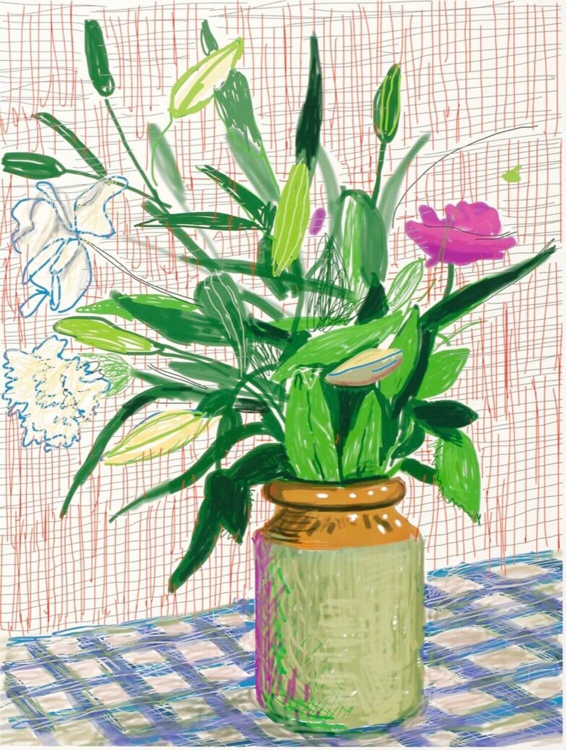 A Bigger Book - Art Edition D  David Hockney
