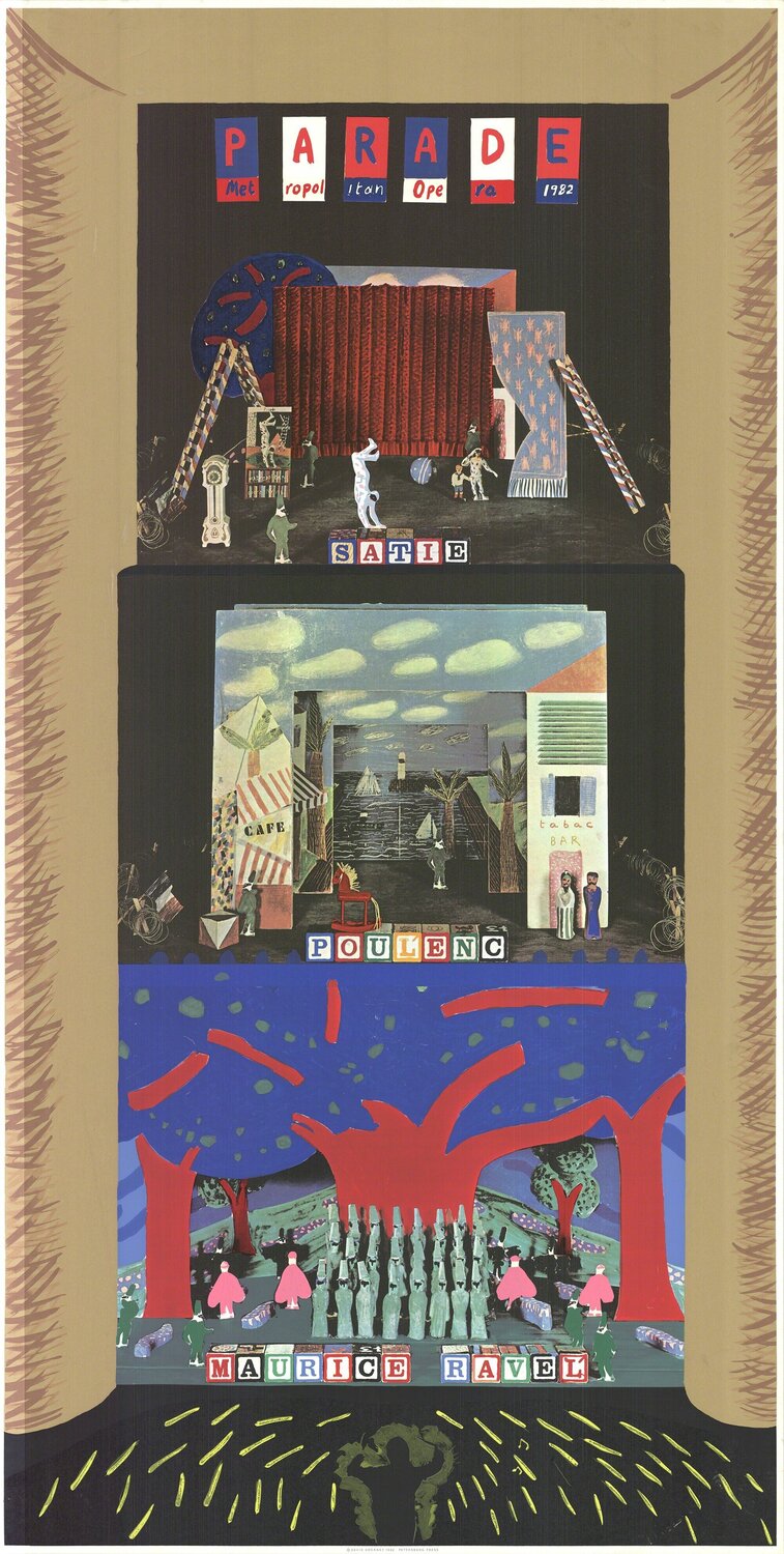 The Triple Bill-Metropolitan Opera David Hockney