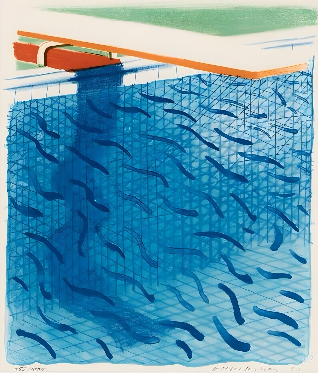 Paper Pools David Hockney