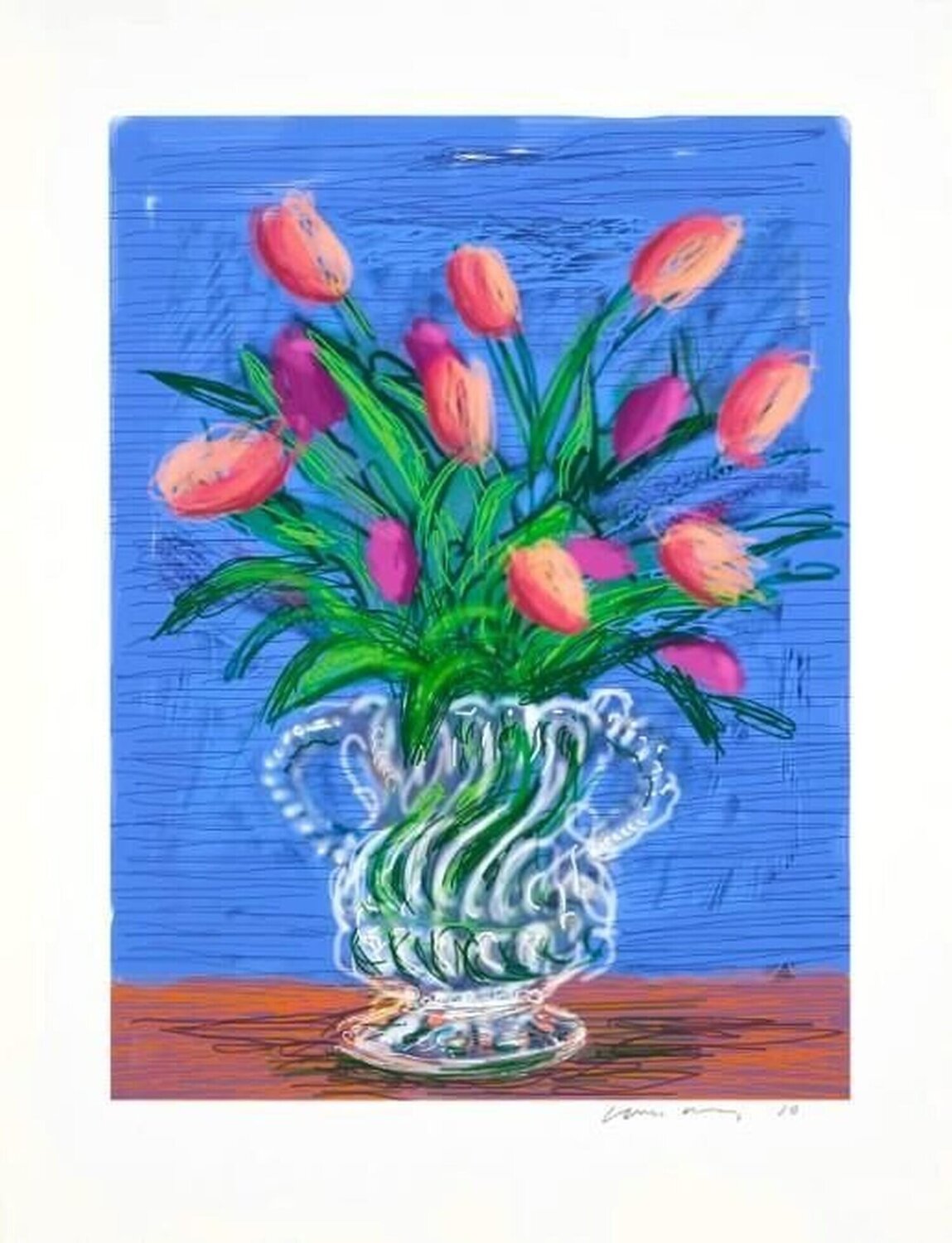 Untitled (346) from A Bigger Book David Hockney