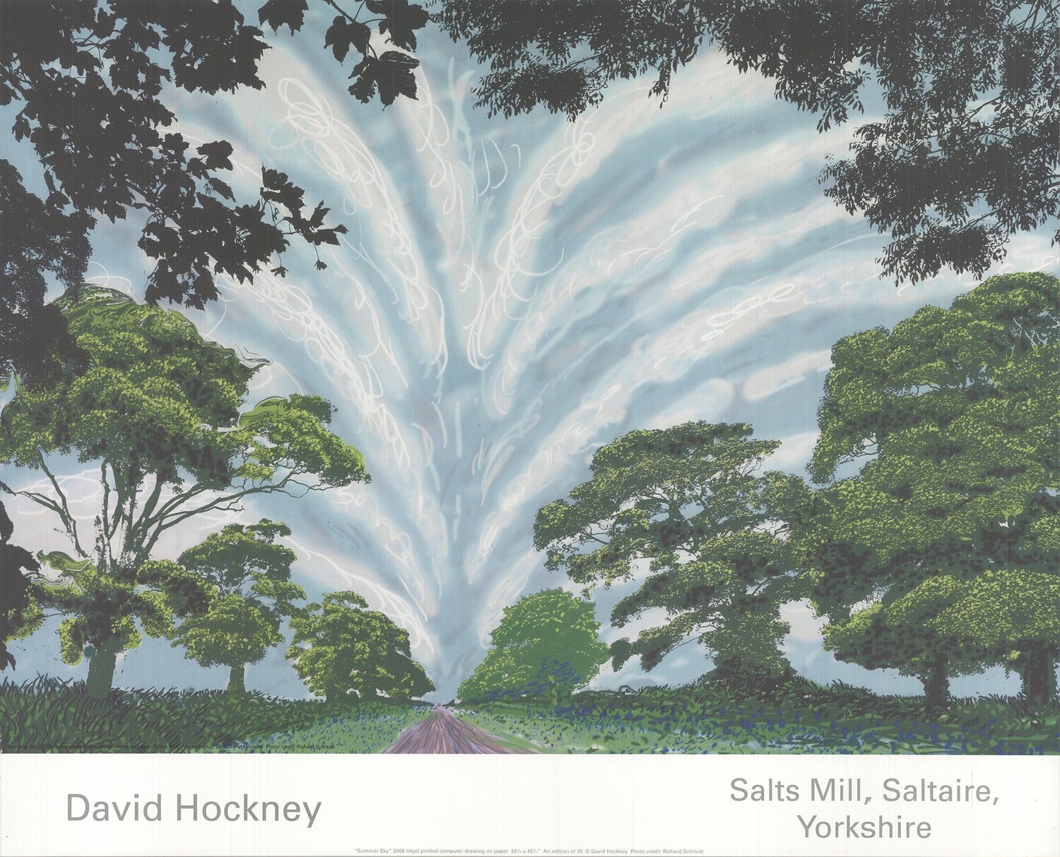 Summer Sky David Hockney