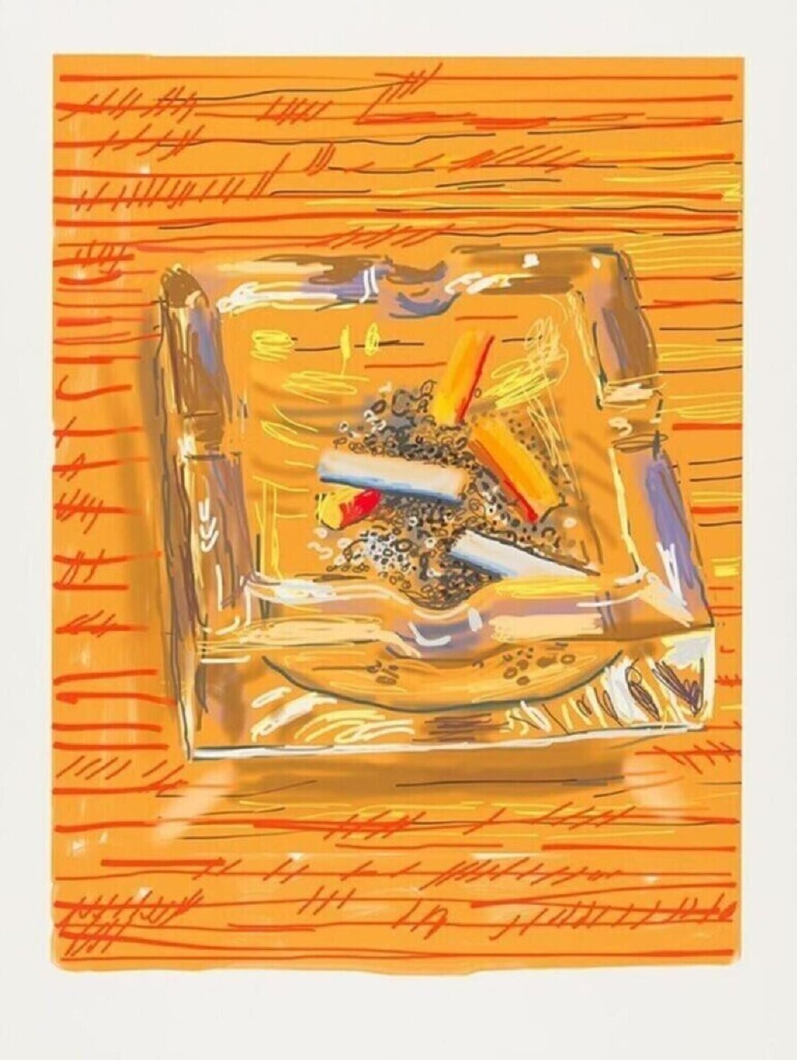 Ashtray David Hockney