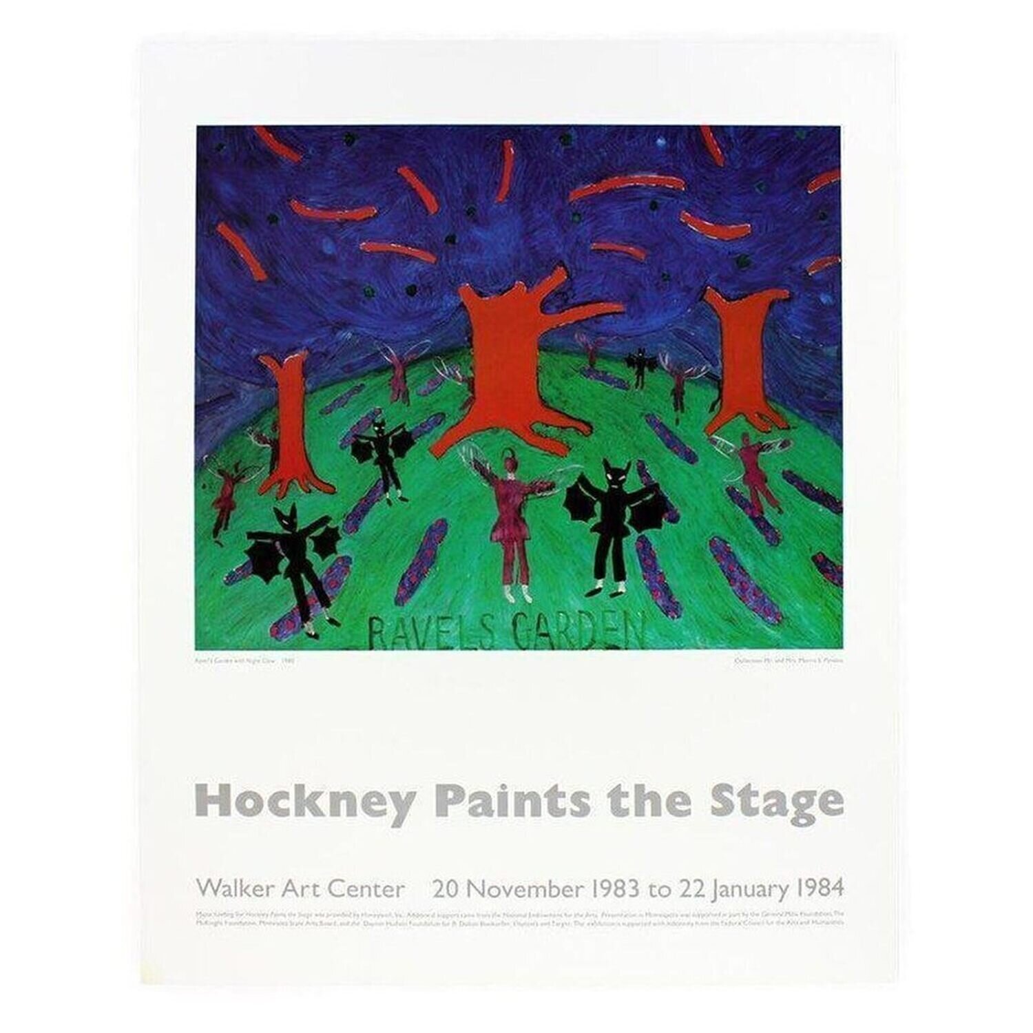 Ravel's Garden David Hockney Afdruk te koop