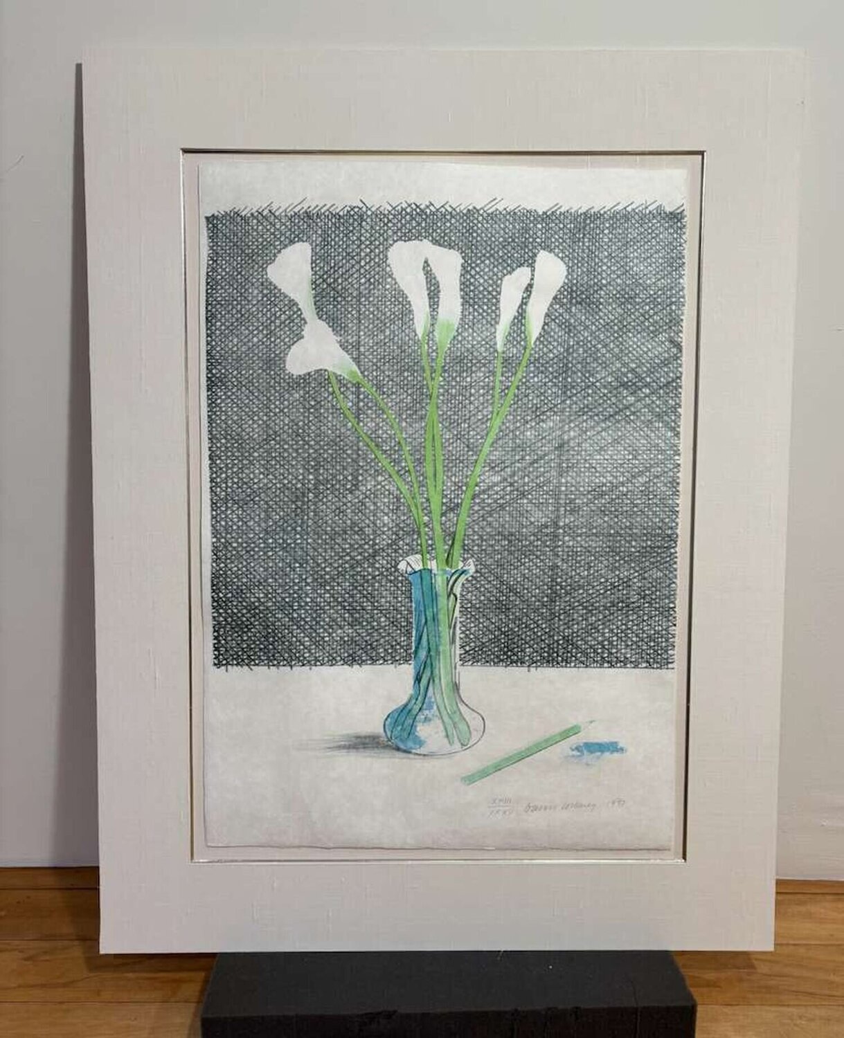 Lillies David Hockney Print for sale