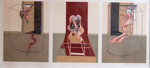 Triptych inspired by the Oresteia of Aeschylus van Francis Bacon, Afdruk te koop op Singulart