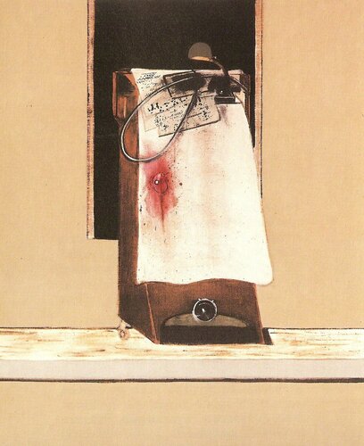 Triptych- center van Francis Bacon, Afdruk te koop op Singulart