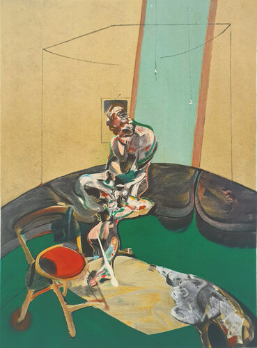 Portrait of George Dyer Staring at Blind Cord van Francis Bacon, Afdruk te koop op Singulart