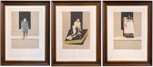 Triptych 1986-7 van Francis Bacon, Afdruk te koop op Singulart