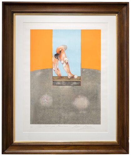 Study for a Bullfight, Triptych 1987 van Francis Bacon, Afdruk te koop op Singulart