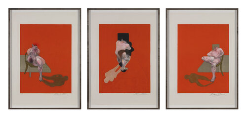 Triptych 1983 van Francis Bacon, Afdruk te koop op Singulart