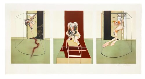 Triptych Inspired by Oresteia of Aeschylus (s.9503) van Francis Bacon, Afdruk te koop op Singulart