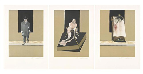 Tryptych 1986/1987 van Francis Bacon, Afdruk te koop op Singulart