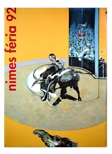 Feria Nimes original serigraphie large by Francis Bacon, Print for Sale on Singulart