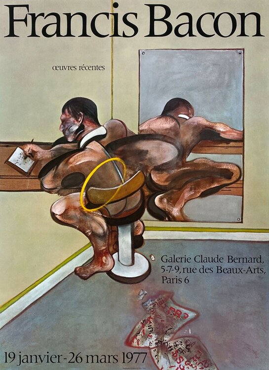 Expo 77 - Galerie Claude Bernard Francis Bacon