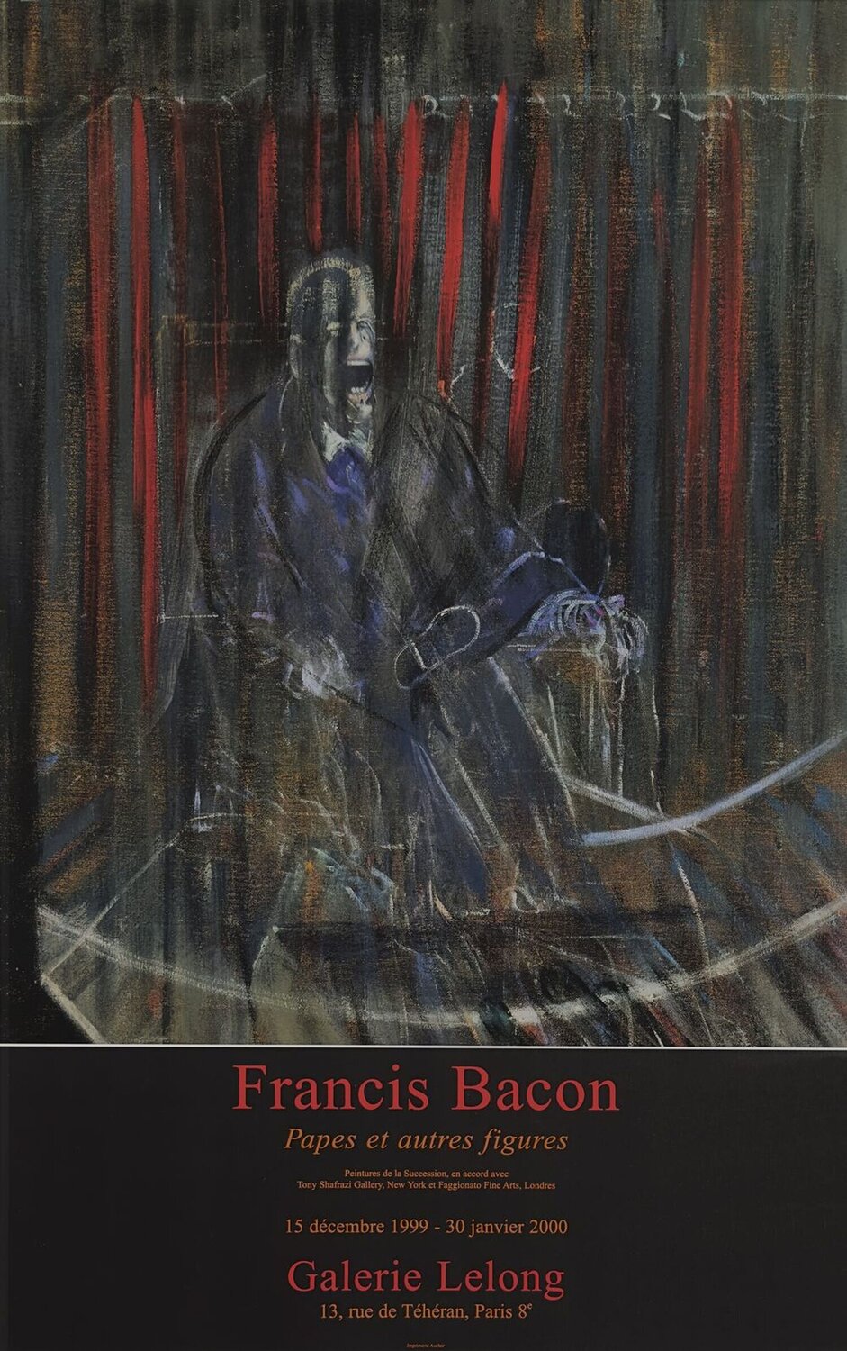 Expo 99 - Galerie Lelong Francis Bacon Stampa in vendita