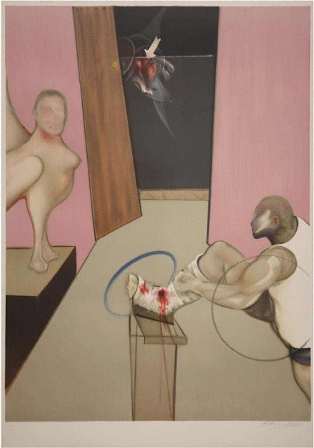 Oedipus and the Sphinx Francis Bacon Stampa in vendita