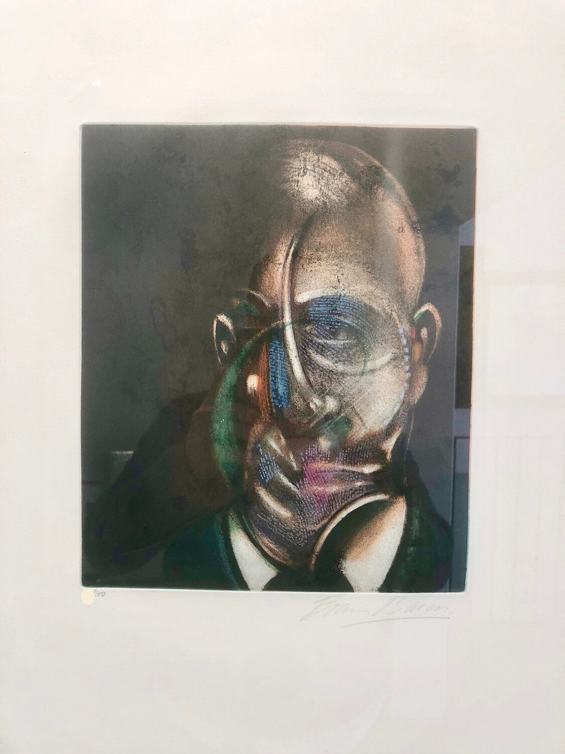 Portrait de Michel Leiris Francis Bacon Afdruk te koop