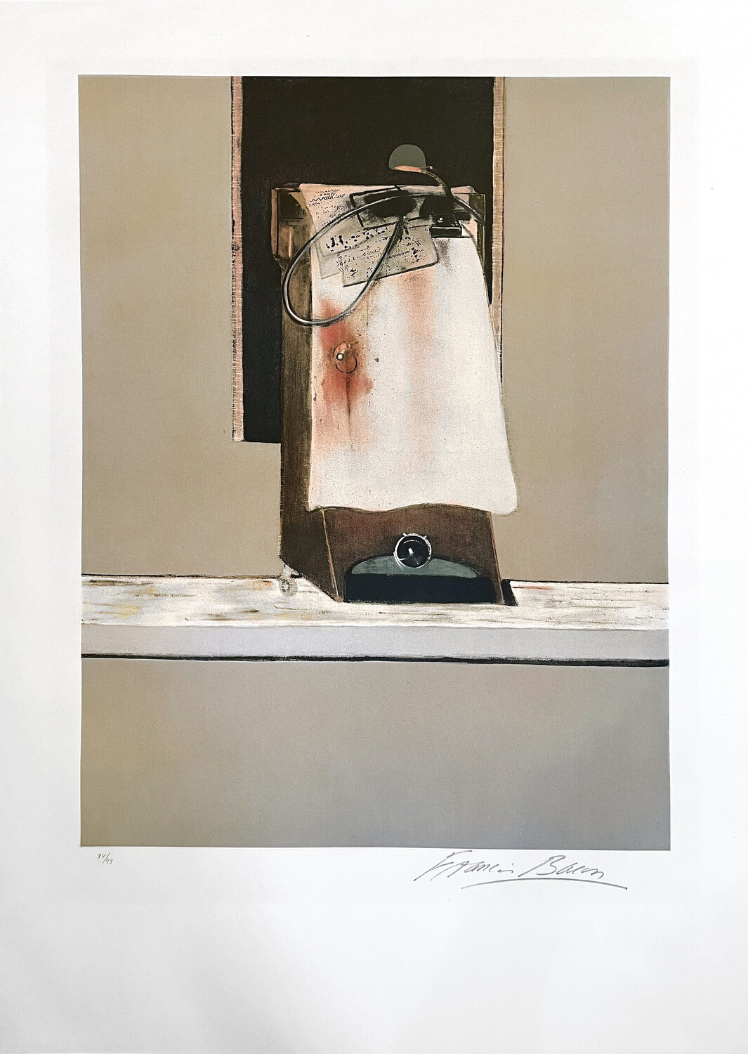 Taken from a Photograph of Trotsky's Francis Bacon Druck zu verkaufen