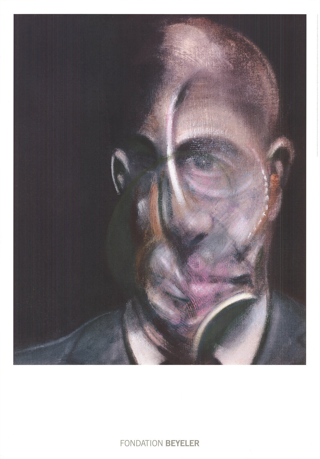 Portrait of Michel Leiris Francis Bacon Druck zu verkaufen