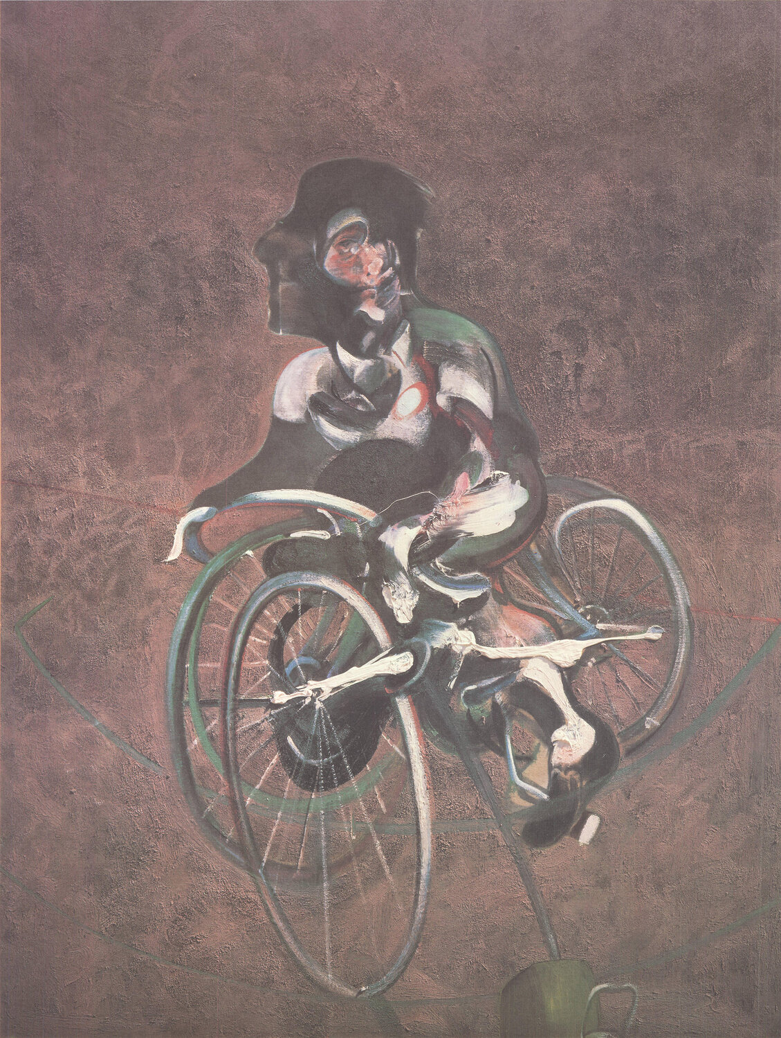 Georges Cyclist (No Border) Francis Bacon Stampa in vendita