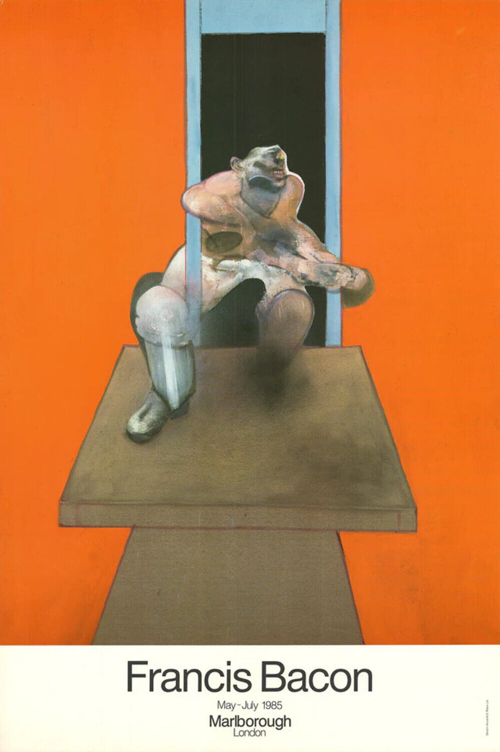 Figure in Movement Francis Bacon Stampa in vendita