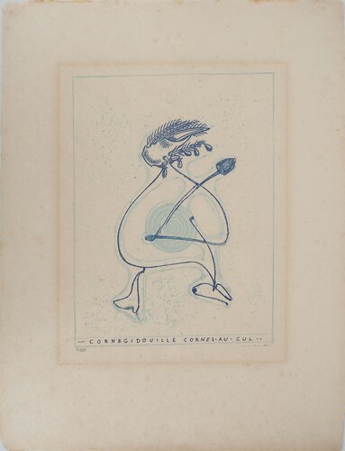 Décervelage : Corneguidouille van Max Ernst, Afdruk te koop op Singulart