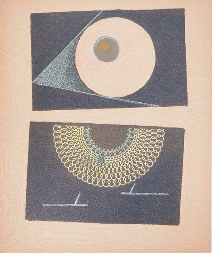 Oiseau géométrique de Max Ernst, Impresión a la venta en Singulart