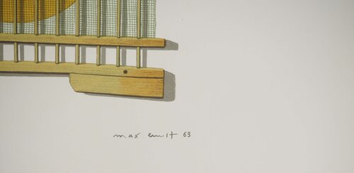 La cage dorée by Max Ernst, Print for Sale on Singulart