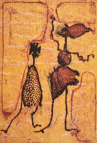 Max Ernst LE RIRE DE POETES Lithograph van Max Ernst, Afdruk te koop op Singulart