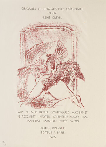 Group Exhibition Poster van Max Ernst, Afdruk te koop op Singulart