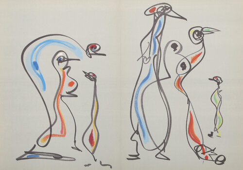 Les Chiens Ont Soif IV by Max Ernst, Print for Sale on Singulart