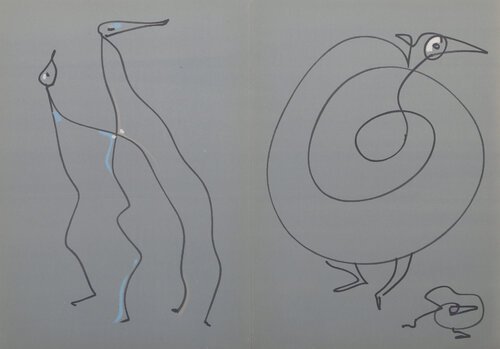 Les Chiens Ont Soif X by Max Ernst, Print for Sale on Singulart