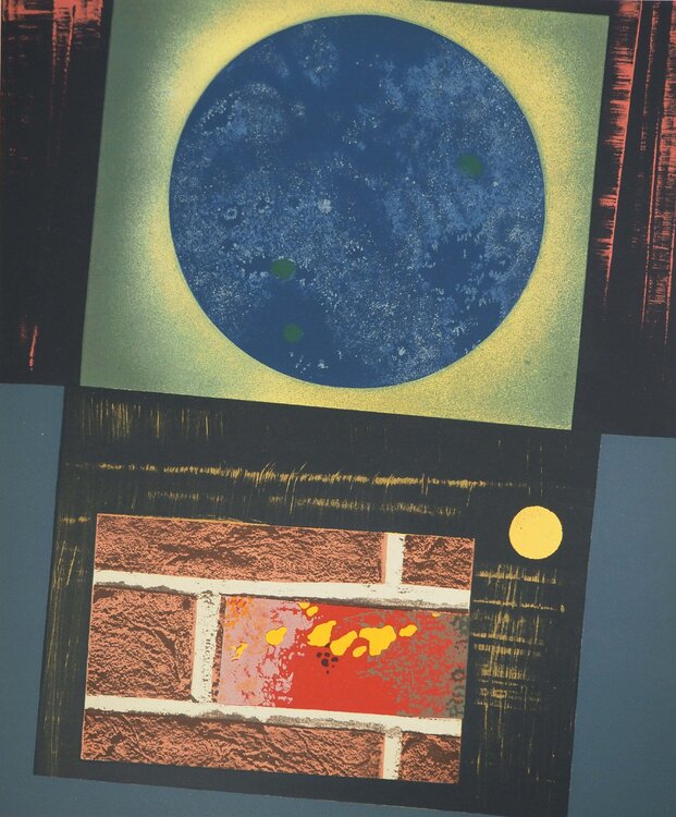 Porte donnant sur la lune Max Ernst