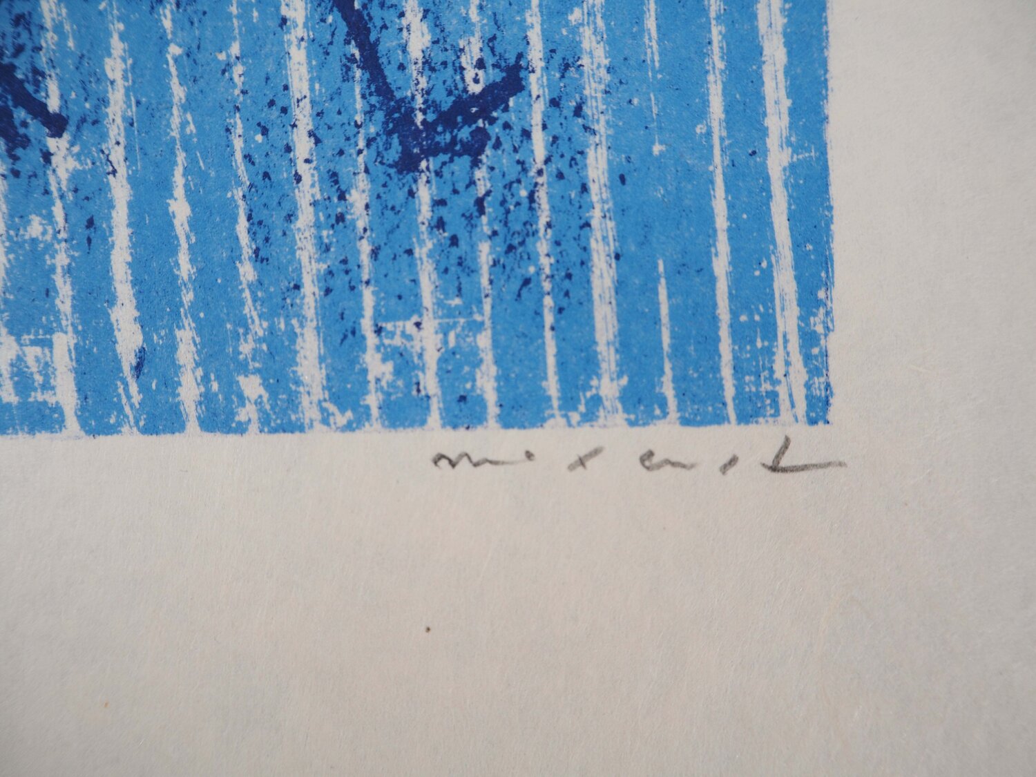 Promeneur au soleil bleu Max Ernst