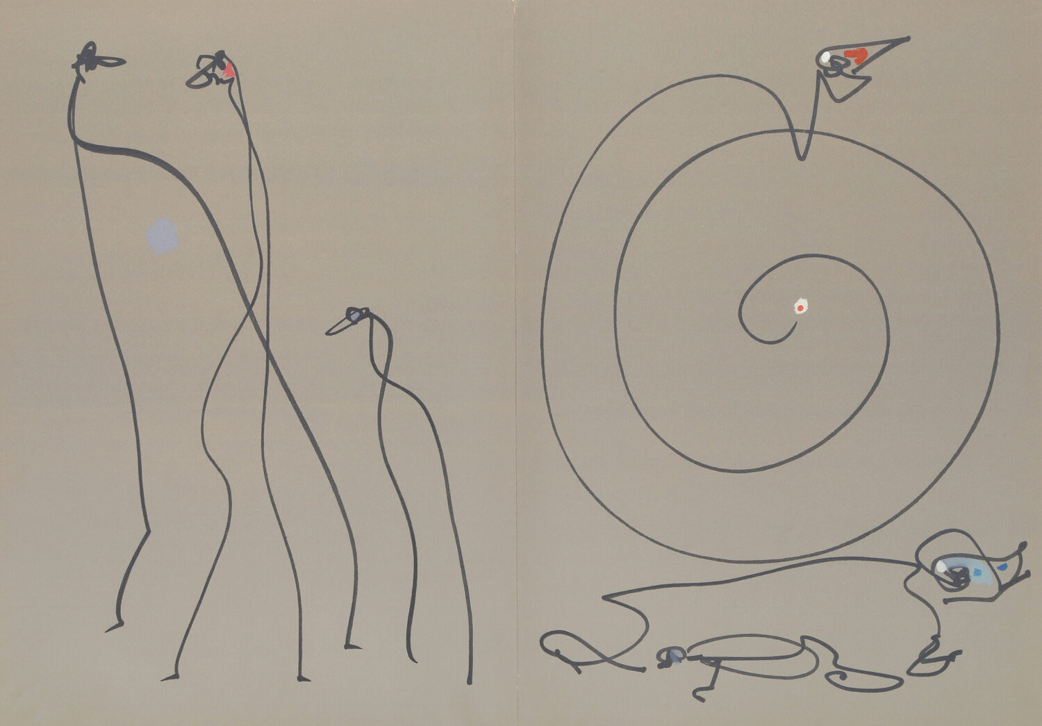 Les Chiens Ont Soif VIII Max Ernst
