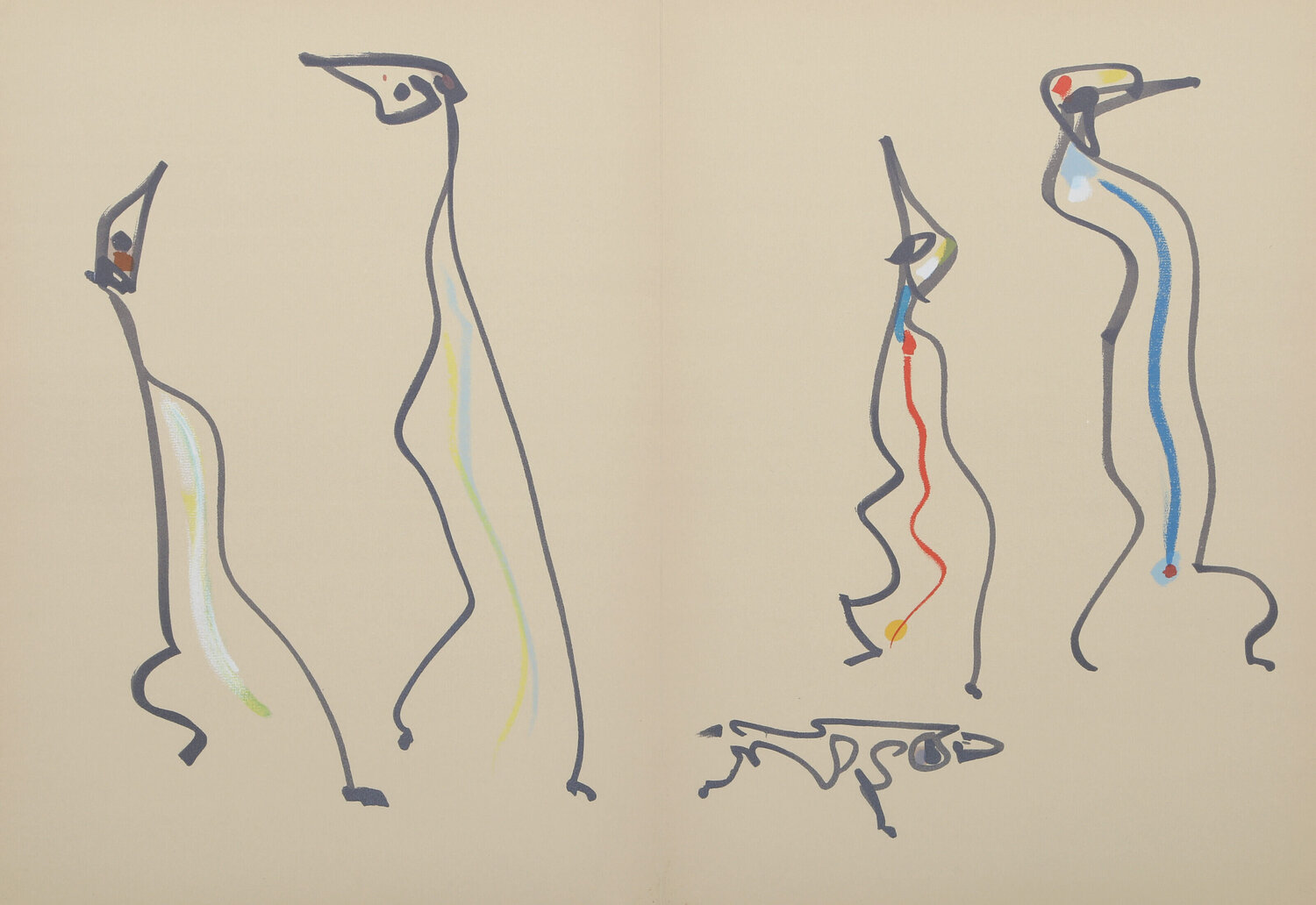 Les Chiens Ont Soif IX Max Ernst