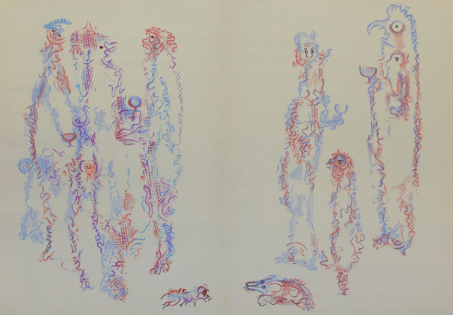 Les Chiens Ont Soif VII Max Ernst