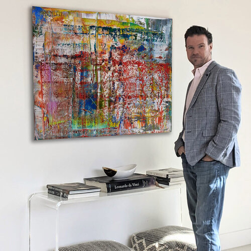 Abstraktes Bild – P1 van Gerhard Richter, Afdruk te koop op Singulart