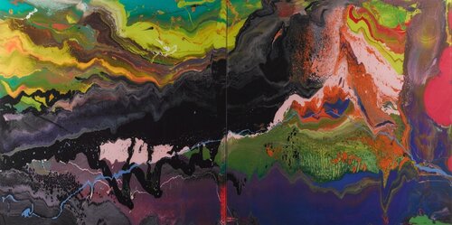 Flow (P16) van Gerhard Richter, Afdruk te koop op Singulart
