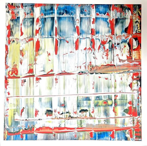 Abstraktes Bild van Gerhard Richter, Afdruk te koop op Singulart