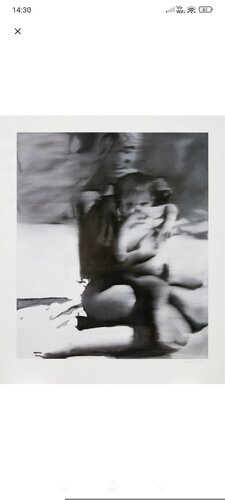 Frau Mit Kind / Mother With Child (1965) by Gerhard Richter, 인쇄 for Sale on Singulart