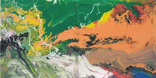 P15 Flow by Gerhard Richter, 版画 for Sale on Singulart