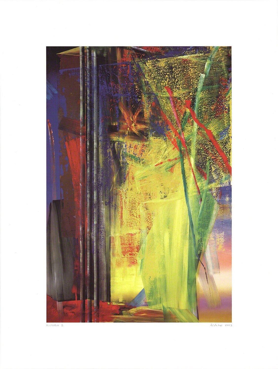 Victoria II Gerhard Richter Stampa in vendita