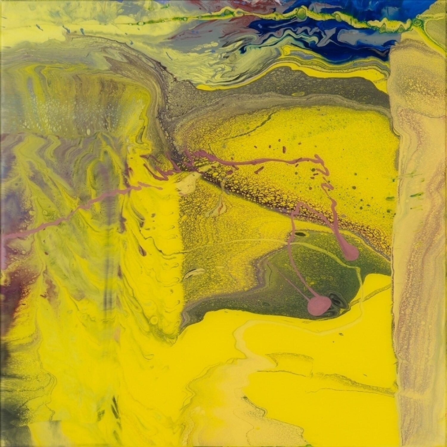 P5 (Flow) Gerhard Richter Stampa in vendita