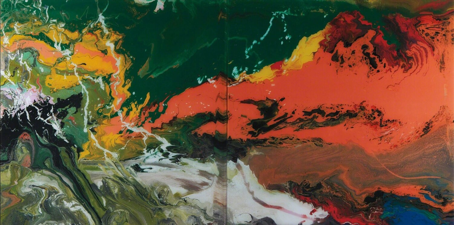 Flow (P 15) Gerhard Richter Druck zu verkaufen