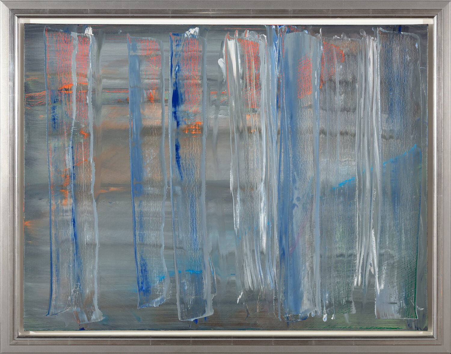 Abstraktes Bild 758-2 Gerhard Richter Original painting for sale