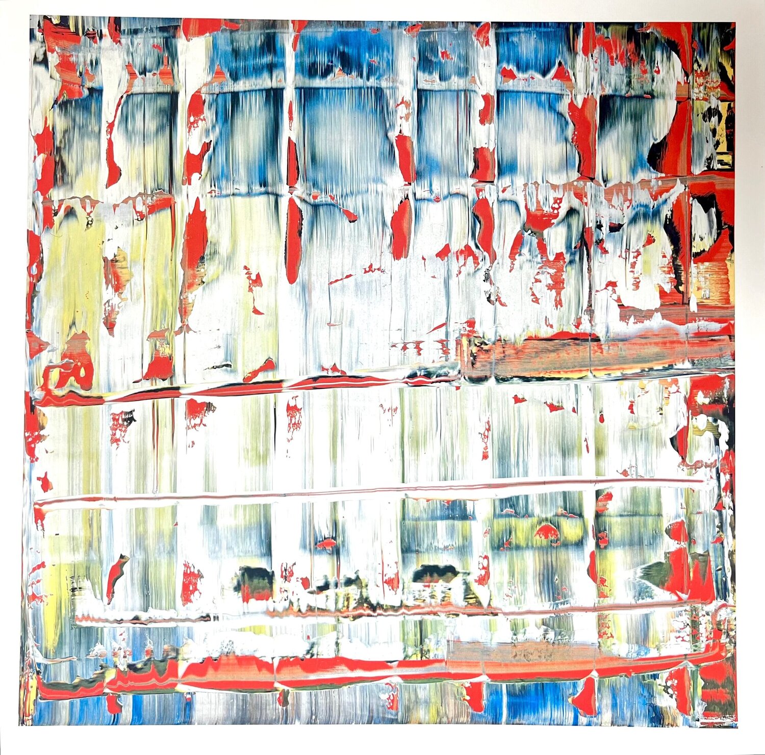 Abstraktes Bild Gerhard Richter Stampa in vendita