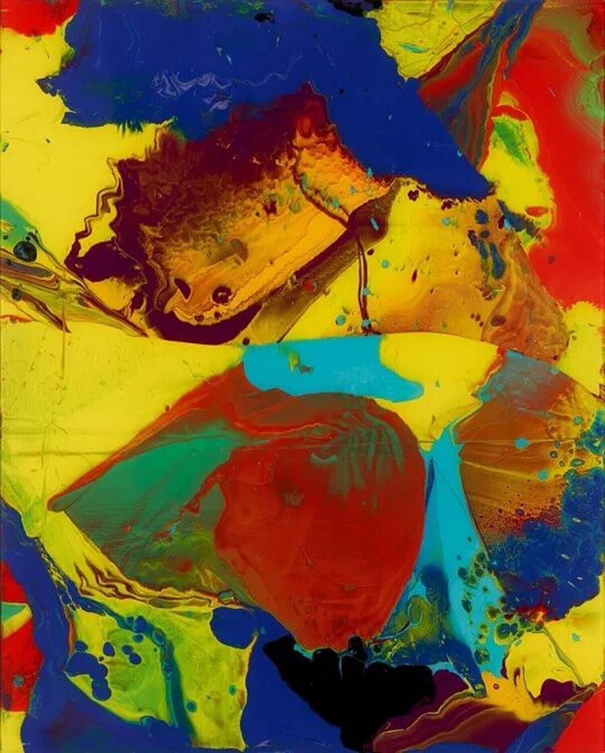 Bagdad P10 Gerhard Richter Stampa in vendita