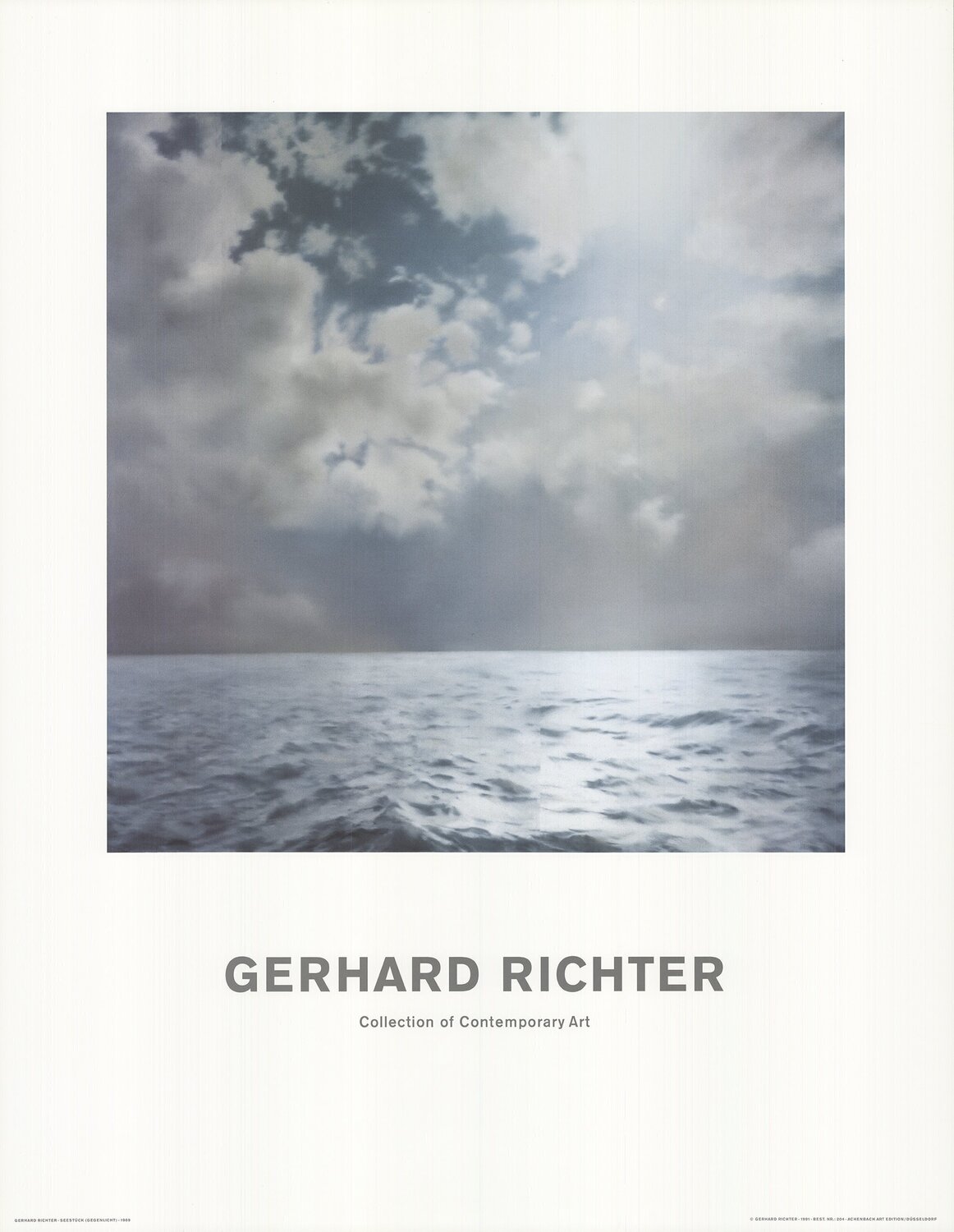 Seascape Gerhard Richter Druck zu verkaufen